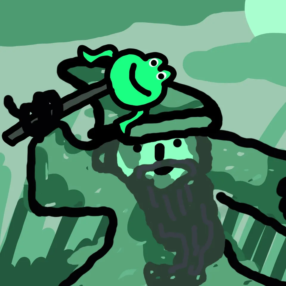 Wizard #1883: Pepe Rides Along